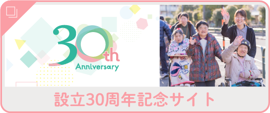 設立30周年記念サイトバナー